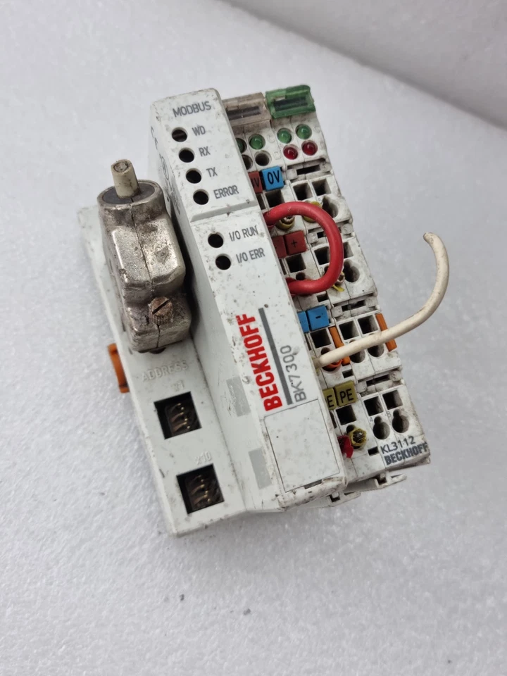 Tested BECKHOFF BK7300 MODBUS WITH KL3112 ANALOG INPUT (I/O ERROR)